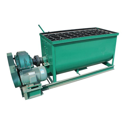 Horizontal mixer, organic fertilizer premixer